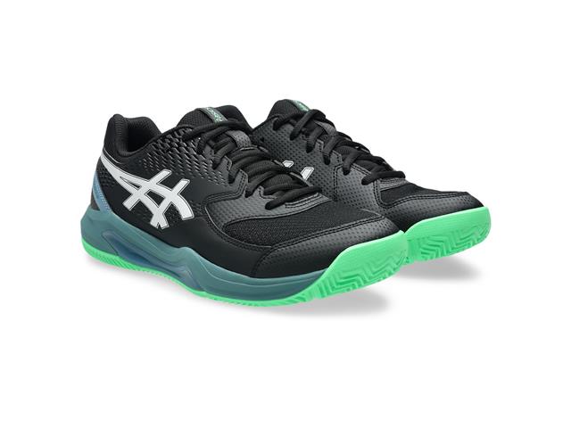 Tênis Asics Gel-Dedicate 8 Padel, 003 Black/Vital Green Masc