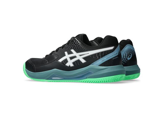 Tênis Asics Gel-Dedicate 8 Padel, 003 Black/Vital Green Masc Tam 42 - 1