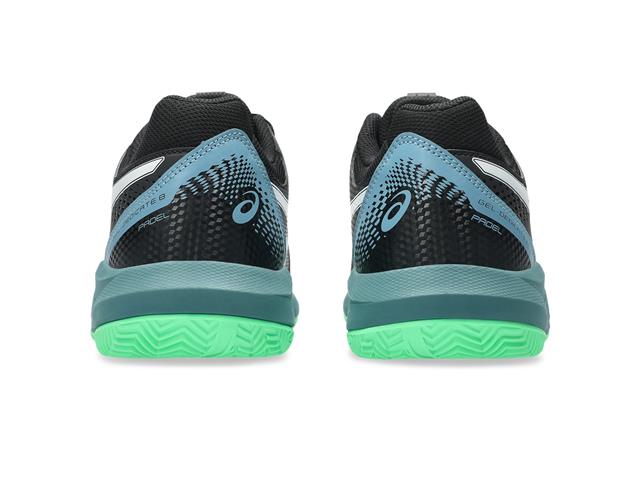 Tênis Asics Gel-Dedicate 8 Padel, 003 Black/Vital Green Masc Tam 42 - 5