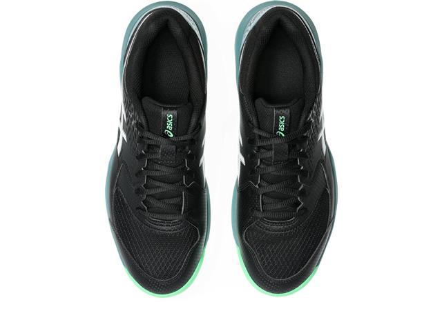 Tênis Asics Gel-Dedicate 8 Padel, 003 Black/Vital Green Masc Tam 42 - 6