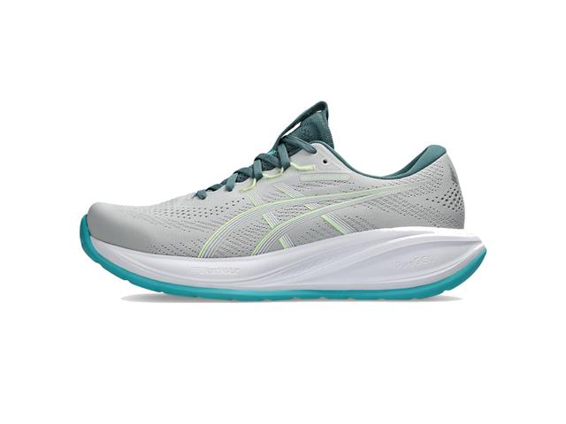 Tenis Asics Gel Cumulus 28  021 Cloud Grey Energy Aqua Masc Tam 44 - 4