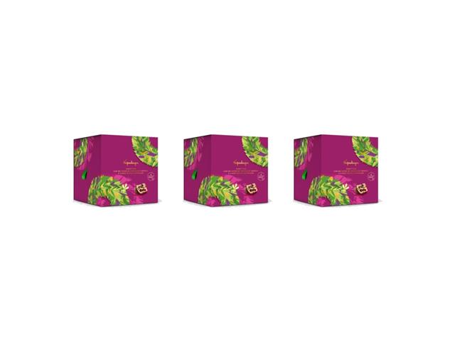 Kit 3 Panettones Chocolate 50% com Frutas Vermelhas Kopenhagen 690g