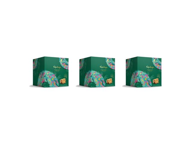 Kit 3 Panettones Frutas Kopenhagen 500g