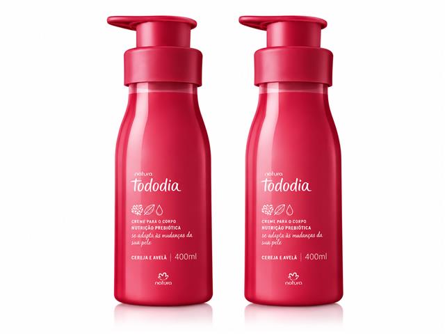 Combo 2X Natura Todo Dia Hidratante Corporal Cereja e Avela 400ml