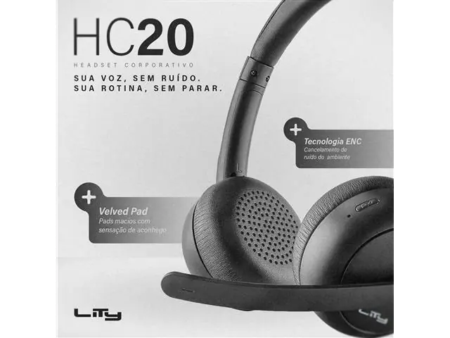Headset Corporativo Lity Bluetooth Enc (HC20P) - 1