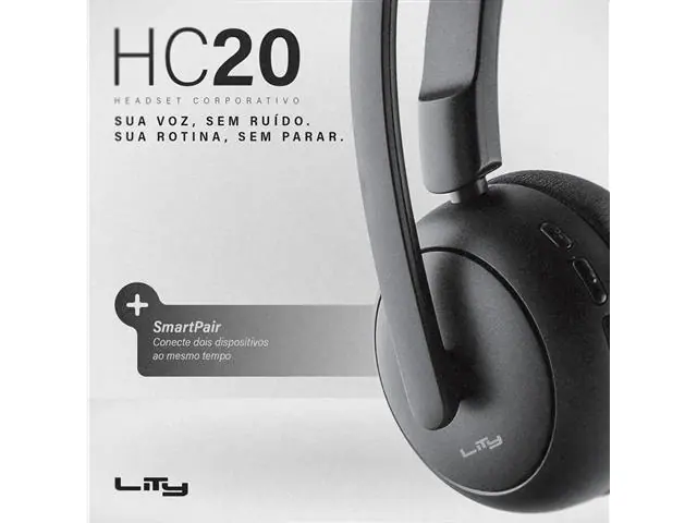 Headset Corporativo Lity Bluetooth Enc (HC20P) - 2