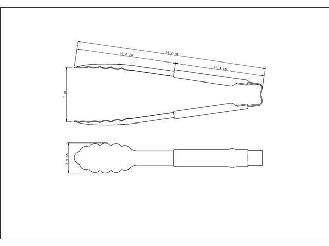 Pegador Inox Cabo Emborrachado Tramontina Utilita Vermelho - 2