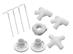 Kit de Reposição de Peças para Gazebo MOR 3m x 3m - 0
