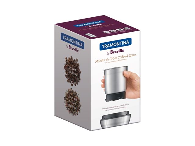 Moedor de Grãos Tramontina by Breville Coffee & Spice 200W Inox 220V - 2