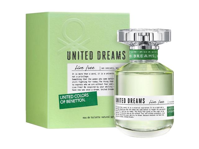 United Dreams Live Free Benetton Feminino Eau de Toilette 50ml - 1