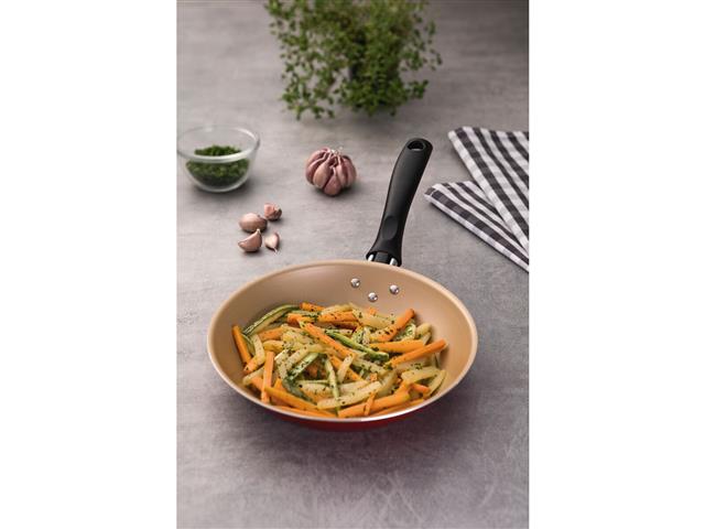 Frigideira Tramontina Turim Vermelha Ø 24cm - 2