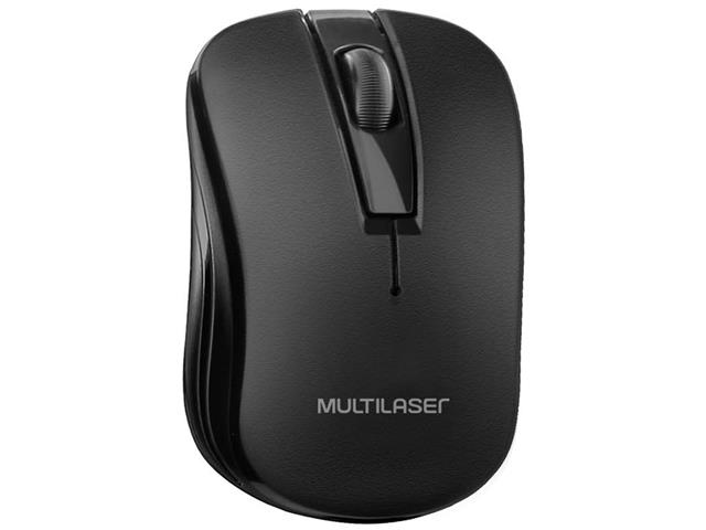 Kit Teclado e Mouse S/Fio De Entrada Multimídia Multilaser USB Preto - 3