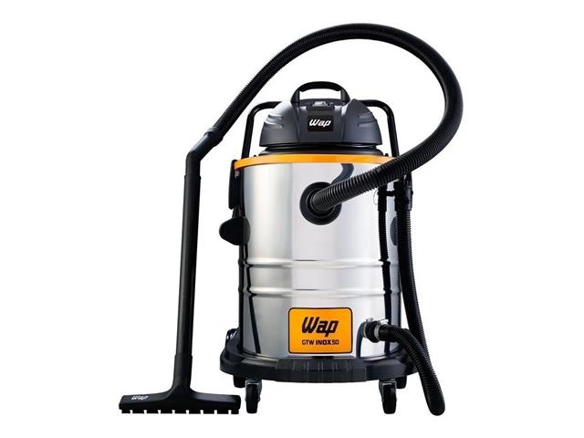 Aspirador de Pó e Água WAP GTW50 INOX 1600W Vácuo 180mb 127V - 6