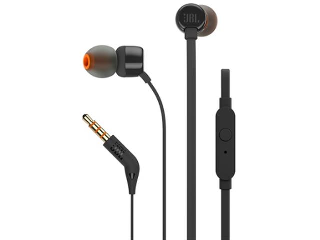 Fone de Ouvido JBL T110 Preto - 1