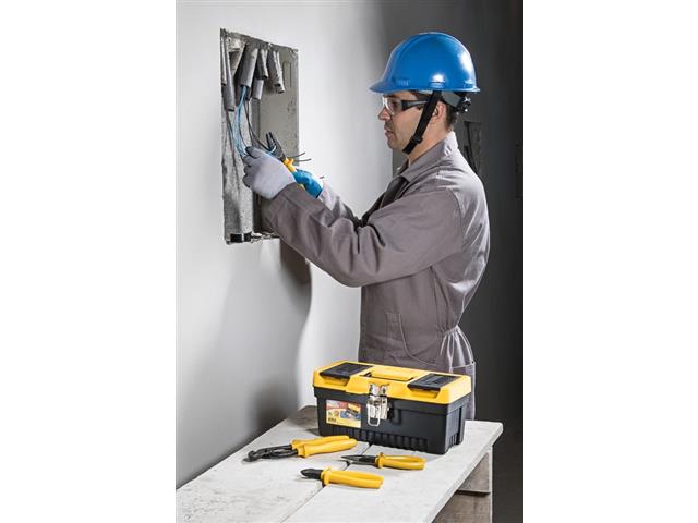 Caixa Plástica para Ferramentas Tramontina com Bandeja Removível 13'' - 2