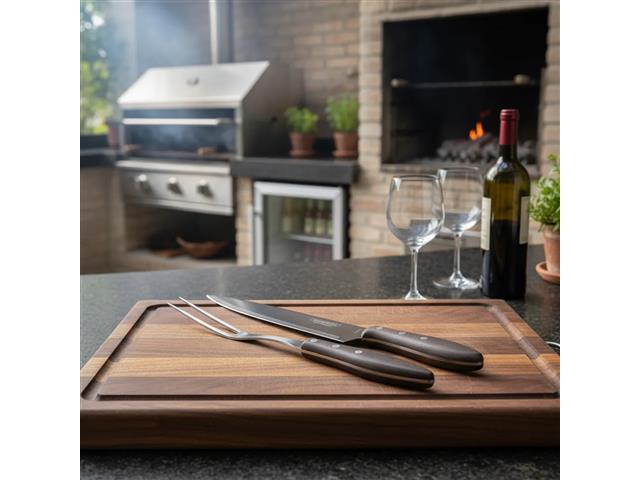 Jogo para Churrasco Tramontina Polywood Inox - 2 Peças - 5
