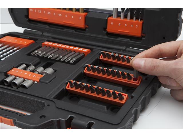 Jogo de Furar e Parafusar 76 Peças A7231-XJ BLACK+DECKER - 3