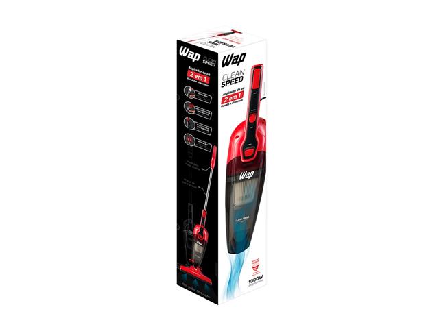 Aspirador WAP Clean Speed 1000W Vermelho 110V - 7