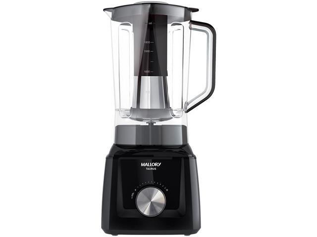 Liquidificador Mallory Taurus 1300W Preto 110V - 2
