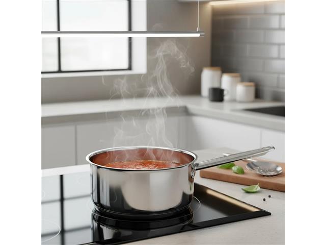Panela com Fundo Triplo Tramontina Professional Aço Inox Ø 24CM - 6