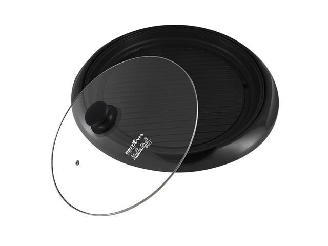 Multi Grill Britânia BPE02 Antiaderente Preta 1000W