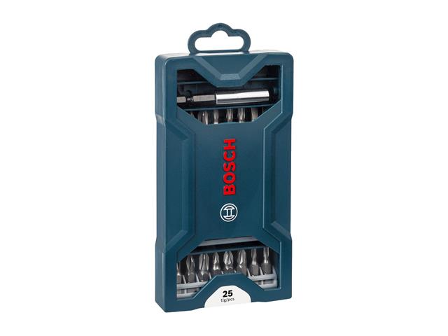 Jogo de Bits Bosch Mini X-Line 1/4 25 Peças - 1