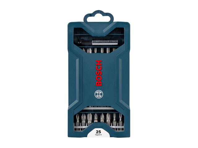 Jogo de Bits Bosch Mini X-Line 1/4 25 Peças - 2