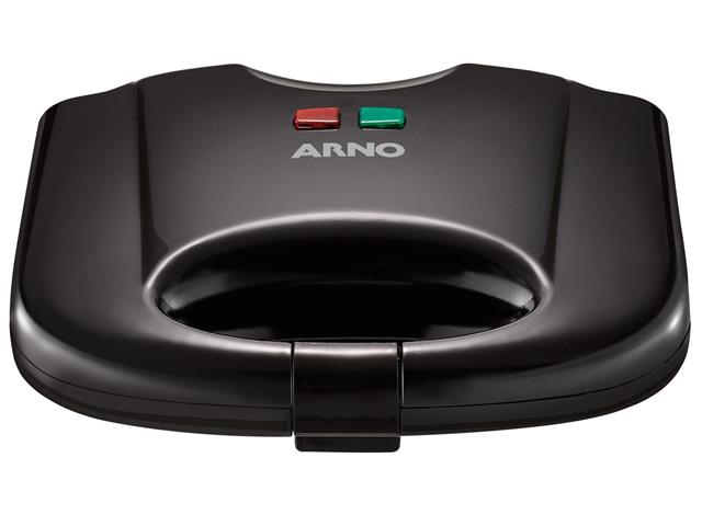 Sanduicheira Arno Antiaderente SACB Preta 70W - 1