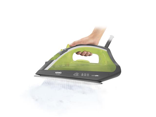 Ferro de Passar à Vapor Arno Ecogliss Cinza e Verde 220V - 2