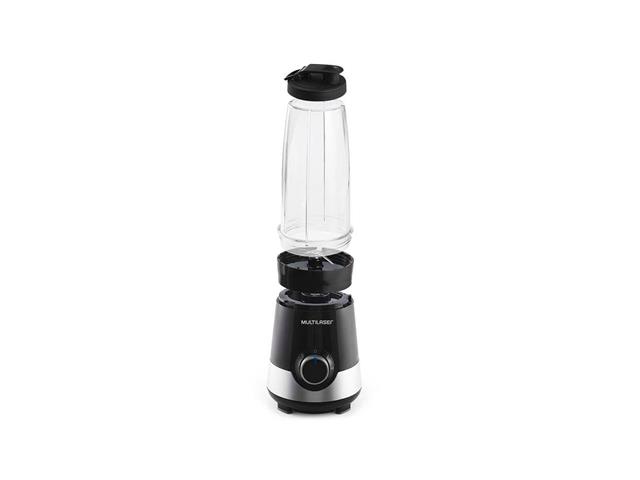 Liquidificador Multilaser Shake 300W Preto e Prata Copos 800ML 110V - 2