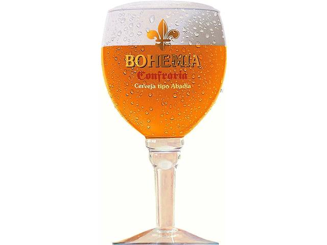 Taça de Vidro para Cerveja Bohemia Confraria 430ML