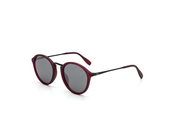 Óculos de Sol Feminino Mormaii Cali Burgundy Fosco Lente Cinza