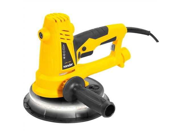 Lixadeira de Parede Vonder LPV 750 com Led 750W
