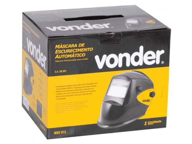 Máscara de Solda Vonder com Escurecimento Automático Tonalidade 9 a 13 - 2
