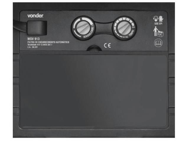 Máscara de Solda Vonder com Escurecimento Automático Tonalidade 9 a 13 - 1