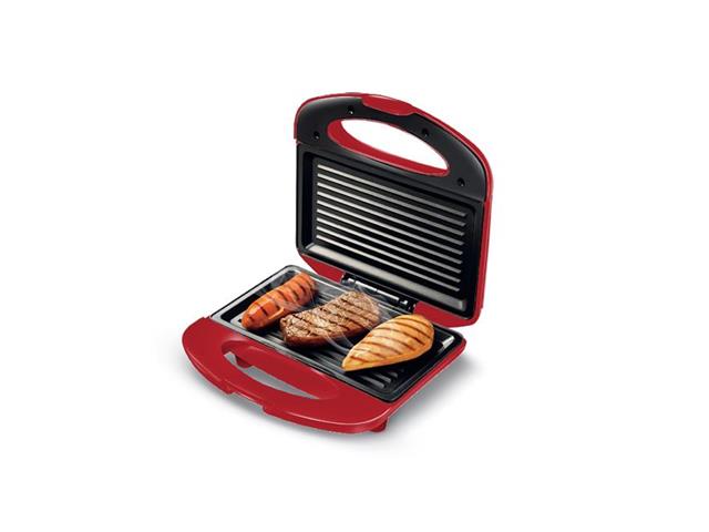 Sanduicheira Inox Grill Mondial S-19 Premium Red 800W 110V - 2