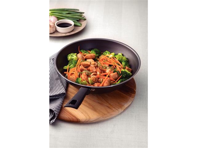 Panela Wok Tramontina Loreto Antiaderente Max Grafite 3,6 L 28 CM - 2