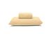 Lençol Solteiro Basic Rolinho Malha Liso Amarelo - 1