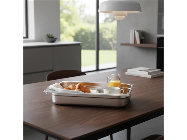 Cuba 1/1 com Alças Móveis Tramontina Aço Inox 14 Litros - 3