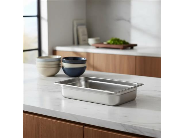 Cuba 1/1 com Alças Móveis Tramontina Aço Inox 14 Litros - 9