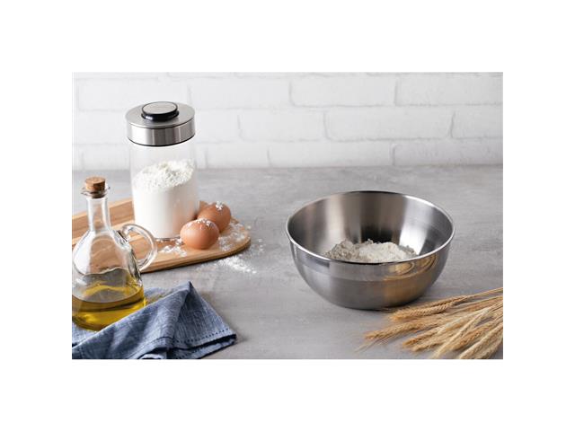 Pote Redondo sem Tampa Tramontina Aço Inox - 1