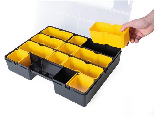 Maleta Organizadora Plástica Tramontina Divisórias Móveis 17" - 2