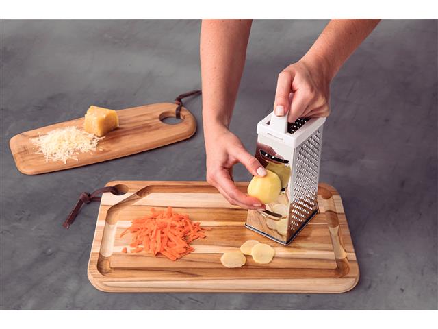 Ralador 4 Faces Tramontina Utilitá em Aço Inox Branco - 1