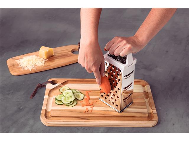 Ralador 4 Faces Tramontina Utilitá em Aço Inox Branco - 3