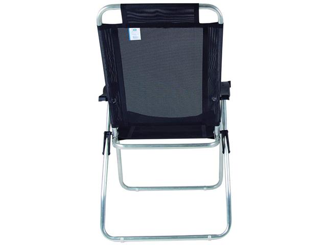 Cadeira Reclinável Mor Boreal Preta - 1