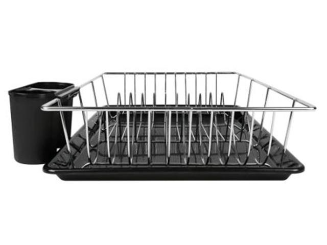 Escorredor de Louças Mor Preto 18 Pratos - 1