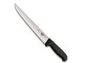 Faca Profissional Victorinox com Sulcos Preta 25CM