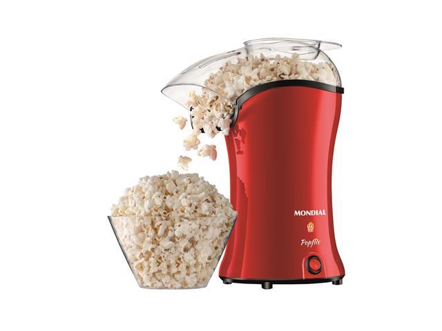 Pipoqueira Elétrica Popflix sem Óleo Vermelha ...