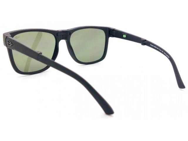 Óculos de Sol Masculino Mormaii Origami Dobrável Preto Fosco - 2