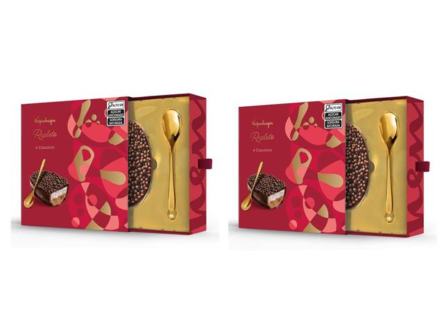 Combo 2 Ovos de Páscoa Kopenhagen Língua de Gato 4 Clássicos 270G